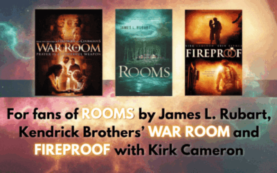 COUNTDOWN 4 ⏳ Frank Peretti, James L. Rubart, the Kendrick Brothers! 📚